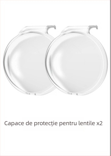 Kit protecție obiectiv DJI Osmo 360 (Model: O360 accessories; Include: 2 protecții pentru obiectiv, 2 tampoane din bumbac)