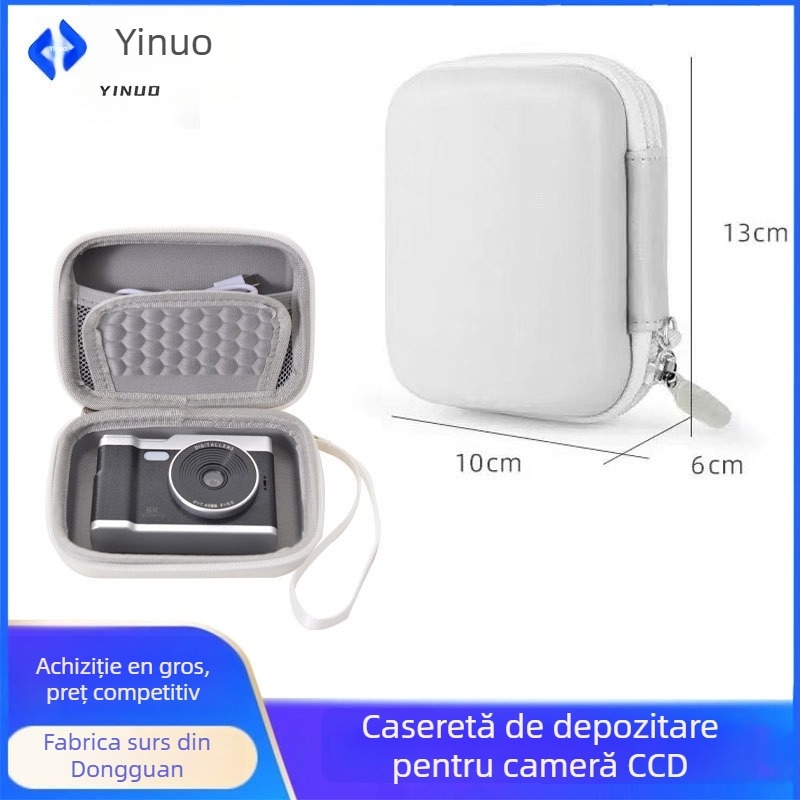 Geantă portabilă pentru cameră EVA – ultra-ușoară, rezistentă la șocuri, căptușire PU, stil clutch, unisex, vară 2023