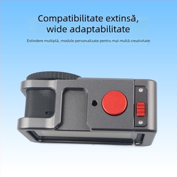 DJI Action6 cadru din aliaj de aluminiu, cu eliberare magnetică, design ușor și protecție împotriva căderilor