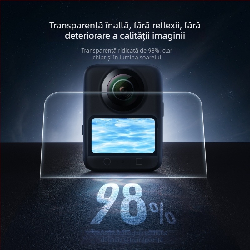 Telesin folie de protecție a ecranului temperată Osmo360, 51x32 mm