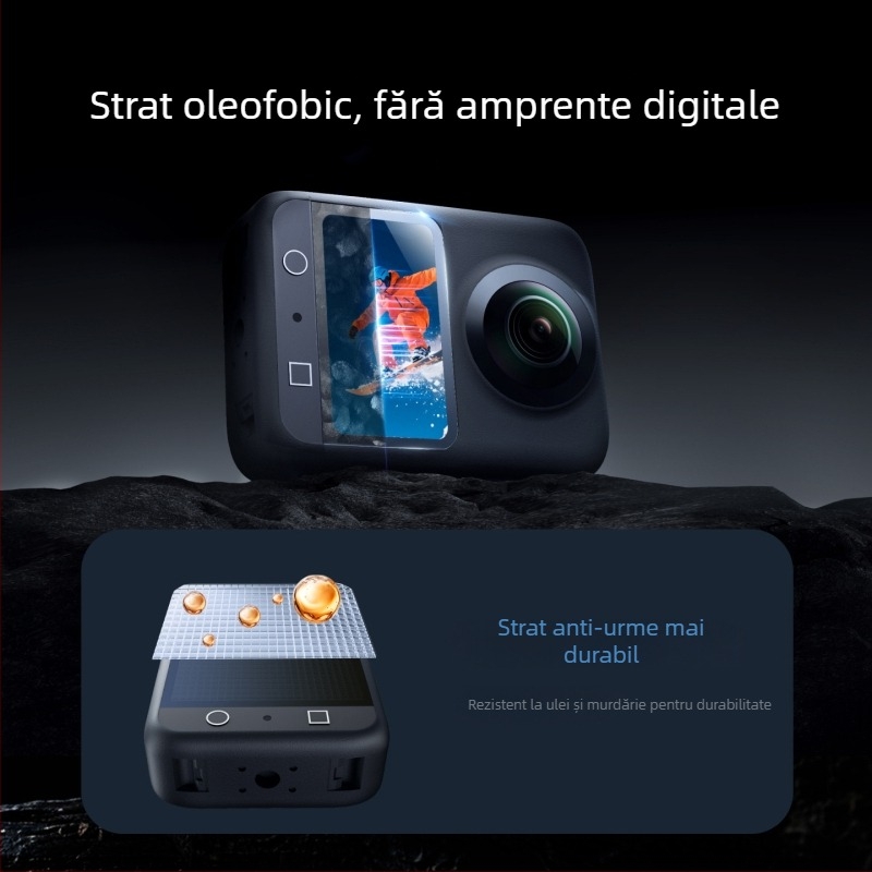 Telesin folie de protecție a ecranului temperată Osmo360, 51x32 mm