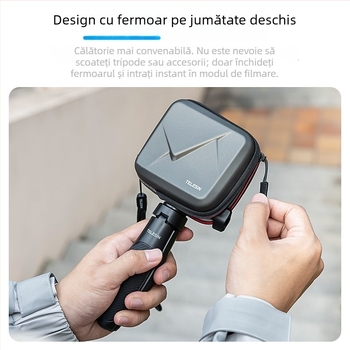 Geantă de protecție pentru corp pentru seriile Gopro/action/ace de la TELESIN, model Gp/oa/ace series neutral, compatibil cu seriile Gopro/action/ace, logo imprimat