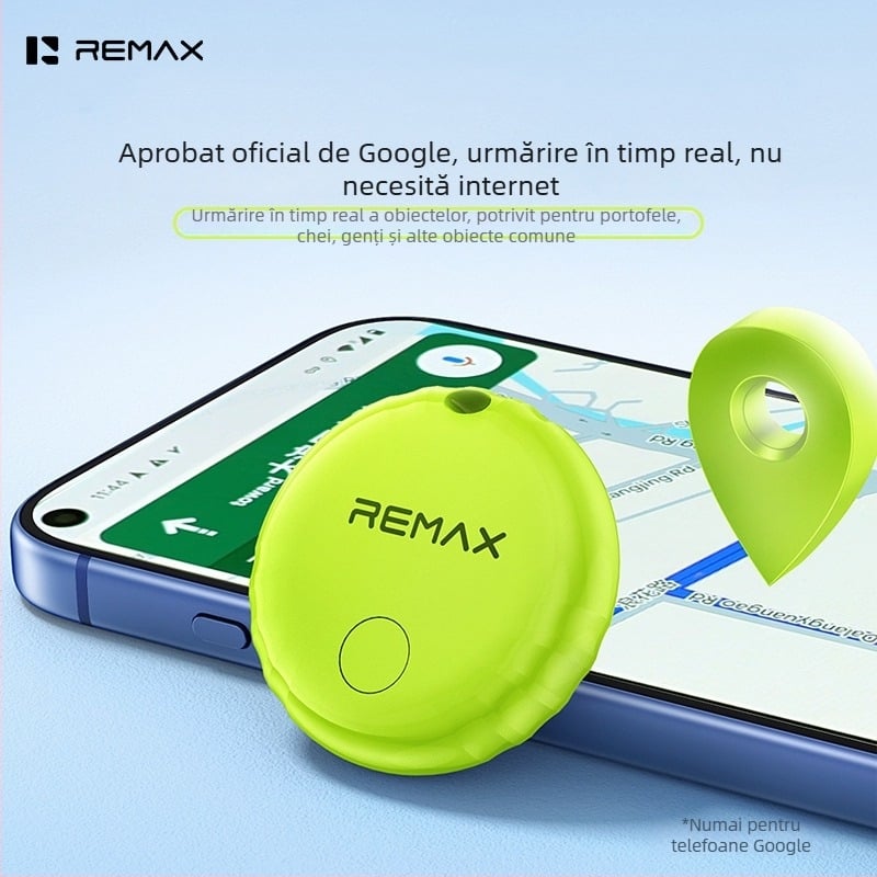 Remax F10 detector de locație în timp real pentru iOS, 230mAh, 6,3 g