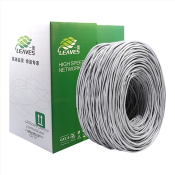 Cablu Ethernet Cat5e PoE neizolat pentru aplicații de inginerie și monitorizare în casă inteligentă - 1000 Mbps - Lungimi: 10 m, 100 m, 280 m, 300 m