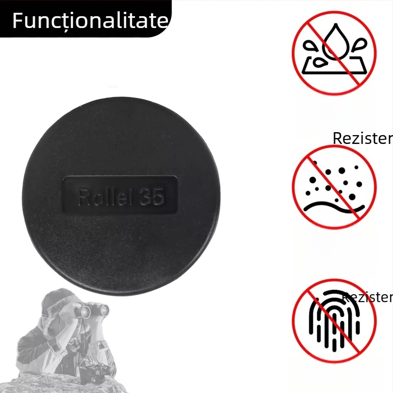 Capac de obiectiv Rollei 35 pentru seria Rolleiflex 35, bayonet de 30 mm, greutate 2,8 g, cod produs 53