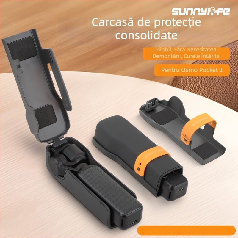 Sunnylife Acoperire de protecție pentru Osmo Pocket 3 – capac superior pentru obiectivul stabilizatorului, din plastic, model OP3-K933