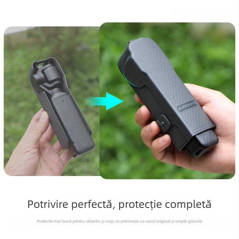 Sunnylife Acoperire de protecție pentru Osmo Pocket 3 – capac superior pentru obiectivul stabilizatorului, din plastic, model OP3-K933