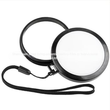 Capac de balans al albului Menon cu card gri de calibrare a temperaturii culorii pentru Canon – procesare OEM