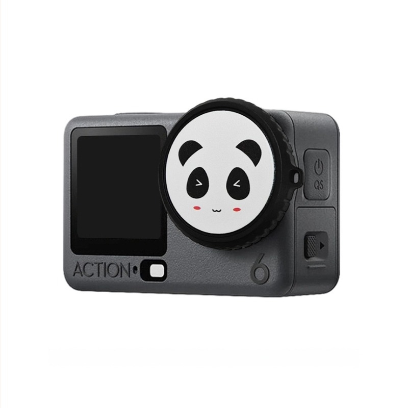 Capac de protecție a obiectivului DJI Action6, Canon compatibil, Desene personalizate, Include capac de obiectiv, Lansare 2025
