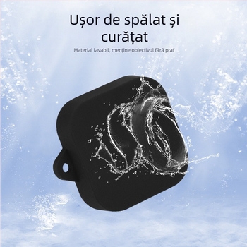 Capac de obiectiv din silicon pentru Insta360 Ace Pro/2 – protecție împotriva prafului