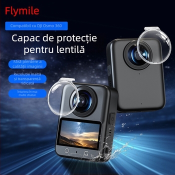 Camera DJI Osmo 360 Panoramic: Protecție obiectiv anti ceață, Capac praf și husă anti-cădere – Brand OEM, Bunuri spot, Mărci private licențiate: Da