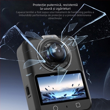 Camera DJI Osmo 360 Panoramic: Protecție obiectiv anti ceață, Capac praf și husă anti-cădere – Brand OEM, Bunuri spot, Mărci private licențiate: Da