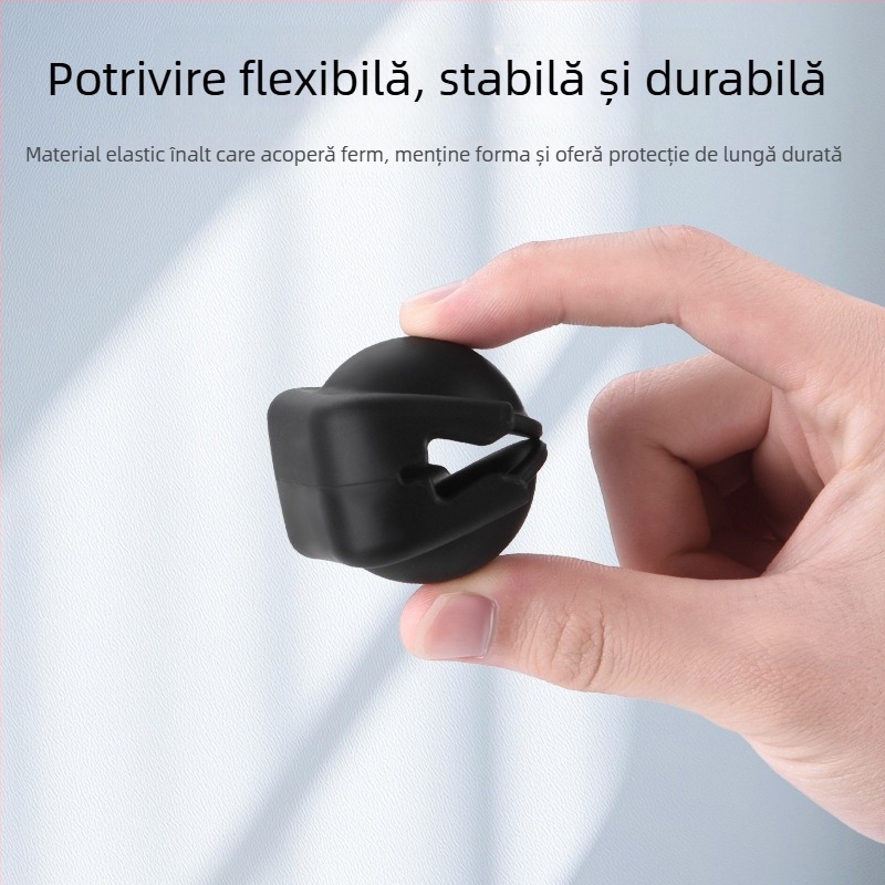 Capac de obiectiv din silicon pentru DJI Osmo 360 – protecție împotriva prafului pentru camera de acțiune panoramică (30,2 g)