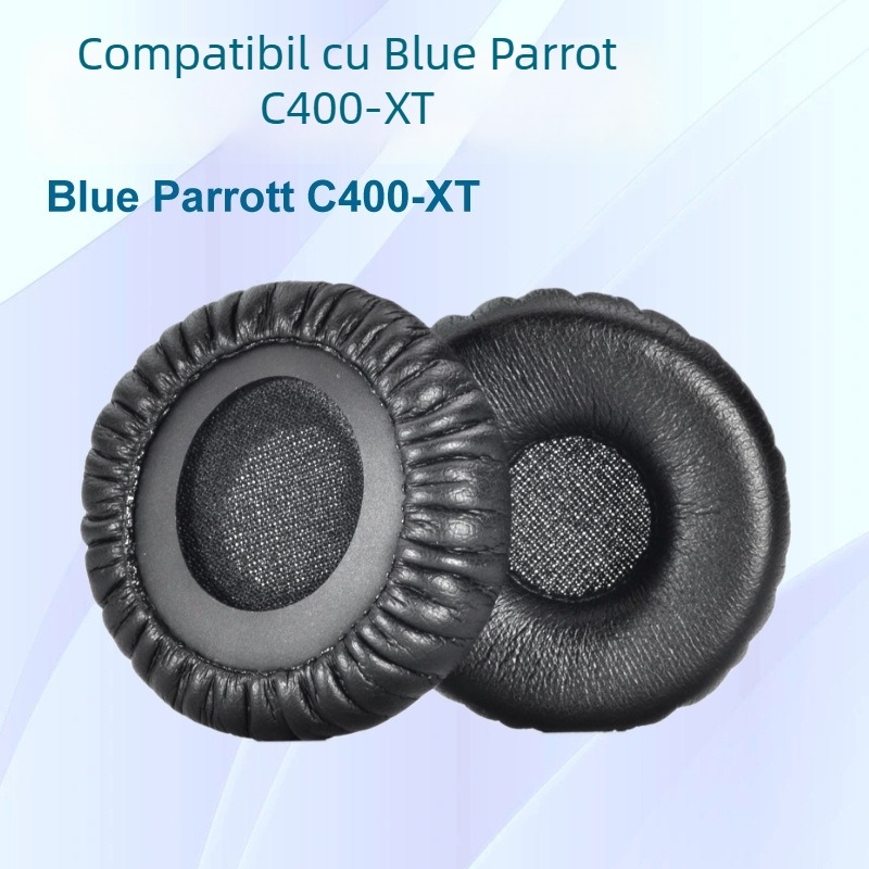 Perne pentru urechi din piele de proteina pentru căști Blue Parrot VXI C400-XT 204159 – prelucrare OEM