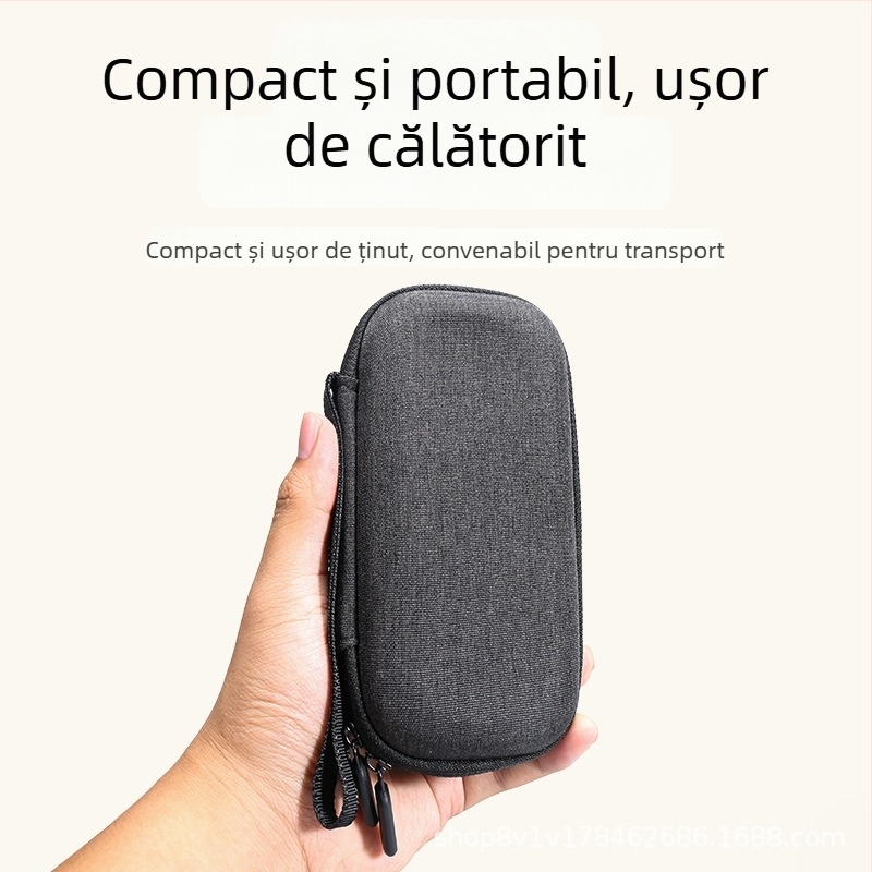 Husă de protecție Insta360 360X4, din EVA, cu cataramă de montare și logo imprimat (utilizare în exterior și interior)