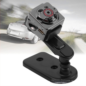 SQ8 cameră de acțiune, 1080P, suport card de memorie, corp metalic, fără ecran LCD