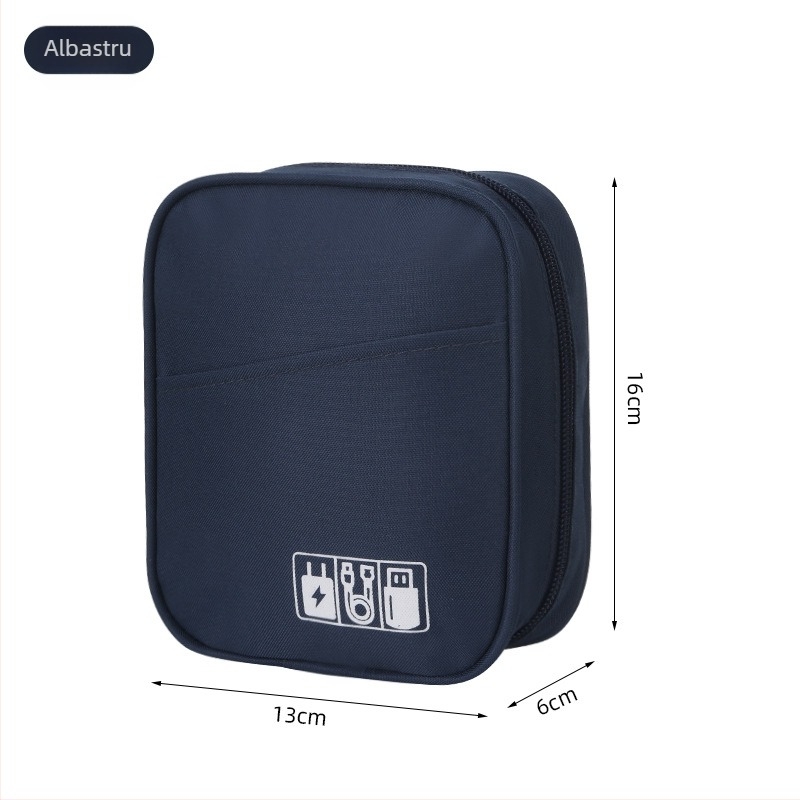 Craftsman Geantă pentru cabluri de date – cubică, material Oxford, multifuncțională, stocare pentru călătorii