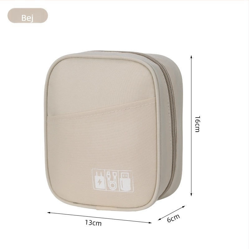 Craftsman Geantă pentru cabluri de date – cubică, material Oxford, multifuncțională, stocare pentru călătorii