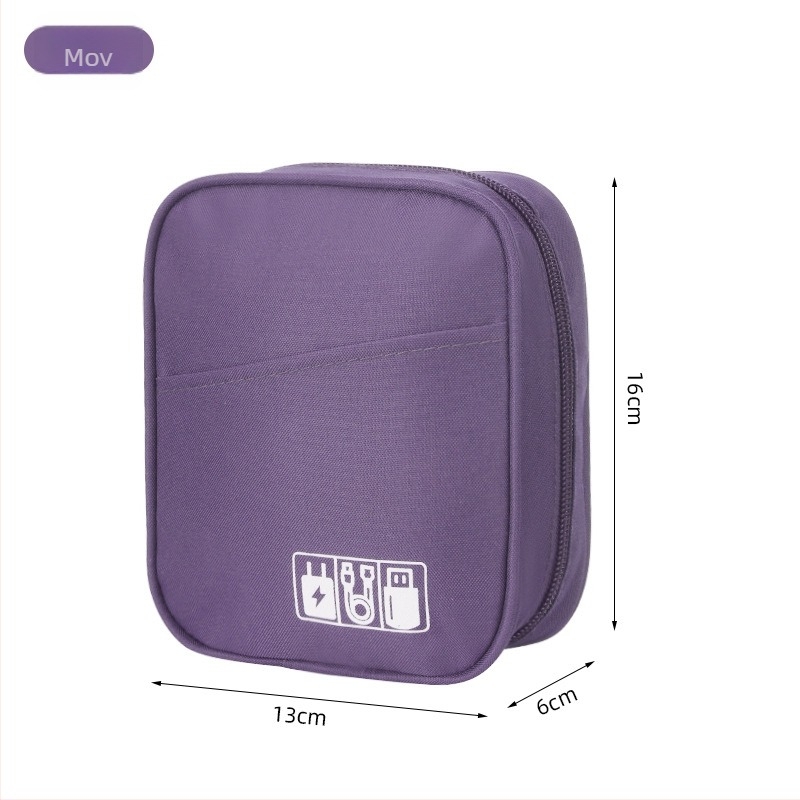 Craftsman Geantă pentru cabluri de date – cubică, material Oxford, multifuncțională, stocare pentru călătorii