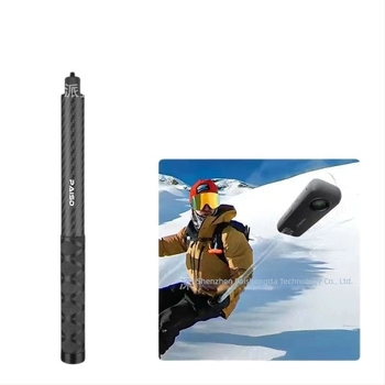 Selfie stick pentru camerele de acțiune Insta360/Gopro – fibră de carbon, 5 secțiuni, model PAISD 115