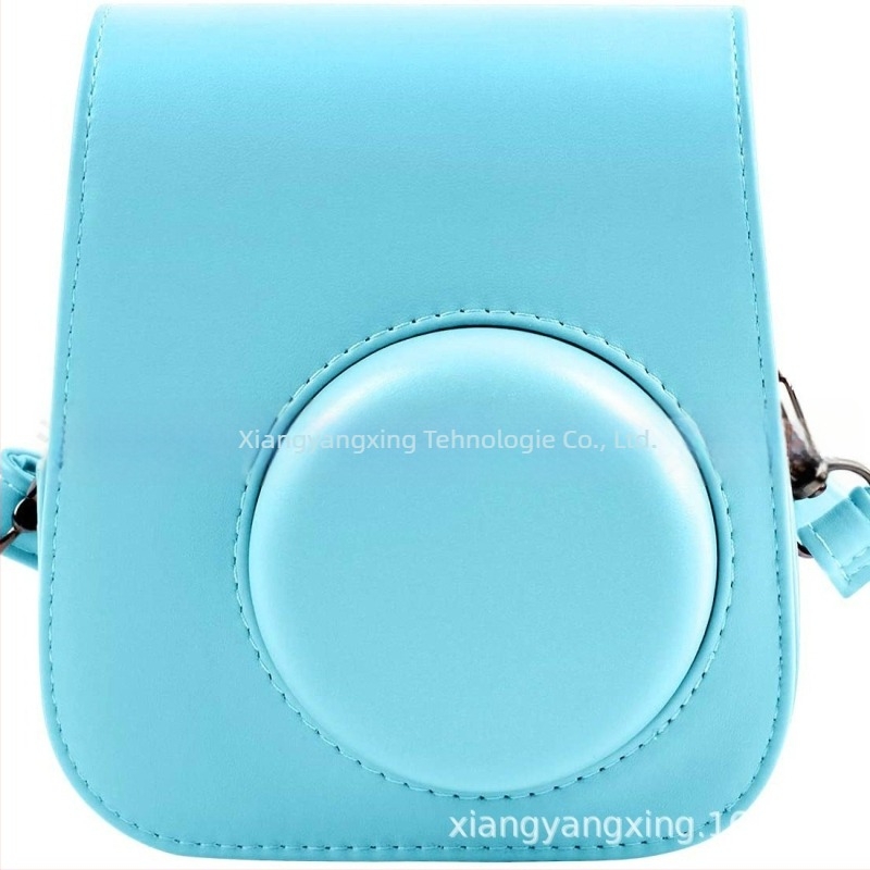 Set accesorii Instax Mini 12/11/9 – 8-in-1 cu geantă pentru cameră, curea, album foto și ramă foto (corp PU, lansat în 2020)