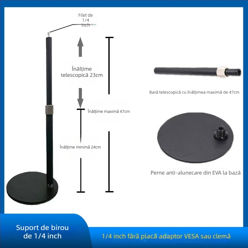 Stativ pentru filmări de sus, construcție metalică, stil IP, certificat 3C (Certificat 3C: 2025180706064907)