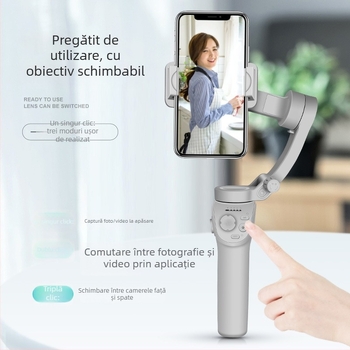 TOKQI M01 Gimbal de mână cu trei axe, Urmărire Facială și Bluetooth