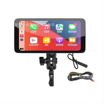 Navigator moto detasabil cu CarPlay și înregistrare de bord, model M630pro, rezoluție 1560x720, unghi de înregistrare 150°, până la 64GB SD, intrare 12V