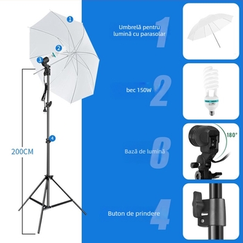 Kit foto Ts-23, construcție metal și țesătură, lansat în 2022, greutate 5 kg