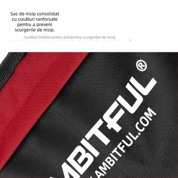 Zhijie Accesorii foto: sac de nisip din material Oxford pentru stativ de lumină și braț cantilever de studio, greutate 0,22 kg, include sac de nisip și cataramă