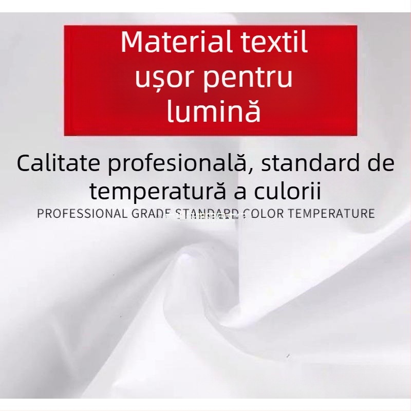 Fundal alb din poliester pentru fotografie – pânză translucentă cu motiv fluturi pentru studio