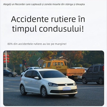 Iron General dash cam 4K Ultra-Clear cu înregistrare panoramică 360°, unghi de vizualizare 170°, ecran de 3,0 inch, monitorizare parcare și vedere de noapte îmbunătățită