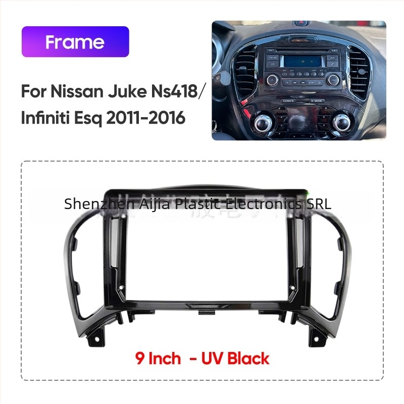 Ramă centrală navigație Nissan Juke – ABS, compatibil ODM/OEM, 1 kg, Fabricat în Shenzhen