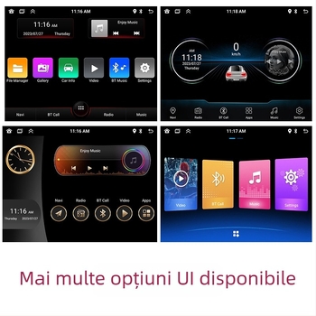 Navigator GPS Android all-in-one pentru mașină cu MP5, Bluetooth și cameră de mers înapoi