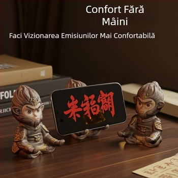 Stand de telefon pentru birou, din plastic, universal, pentru streaming live și vizionare videoclipuri