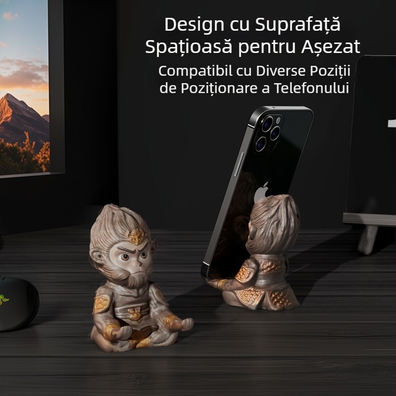 Stand de telefon pentru birou, din plastic, universal, pentru streaming live și vizionare videoclipuri