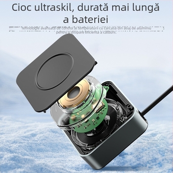 Dianyi Cablu magnetic Apple Watch pentru încărcare rapidă cu cablu telescopic – PD, 2A, 60W