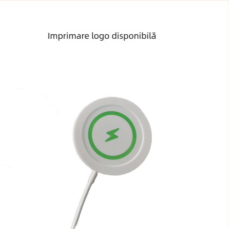 Încărcător wireless în suport 5W QS-YTD105 cu USB, indicator, logo personalizat