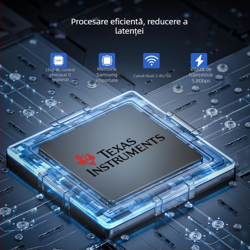 Adaptor CarPlay către CarLife wireless pentru mașini Android (Model U7, Procesor dual-core, 1GB RAM, Interfață USB, Android Car versiunea 5.0+)