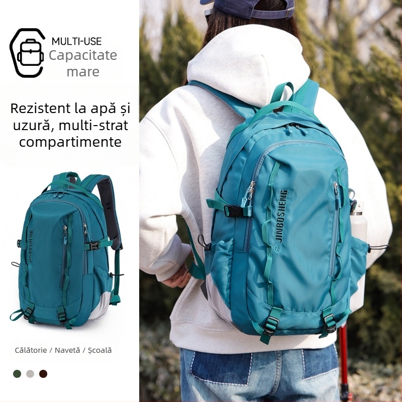 Rucsac de drumeție ușor, unisex, material Oxford, capacitate sub 20L, potrivit pentru laptop de 10 inch