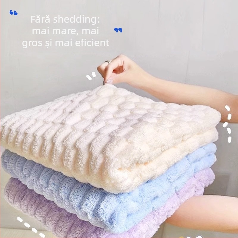 Prosop de baie pentru animale de companie – moale din fleece coral, ultra-absorbent, uscare rapidă, antibacterian și deodorant, moale și fără scame, pentru câini