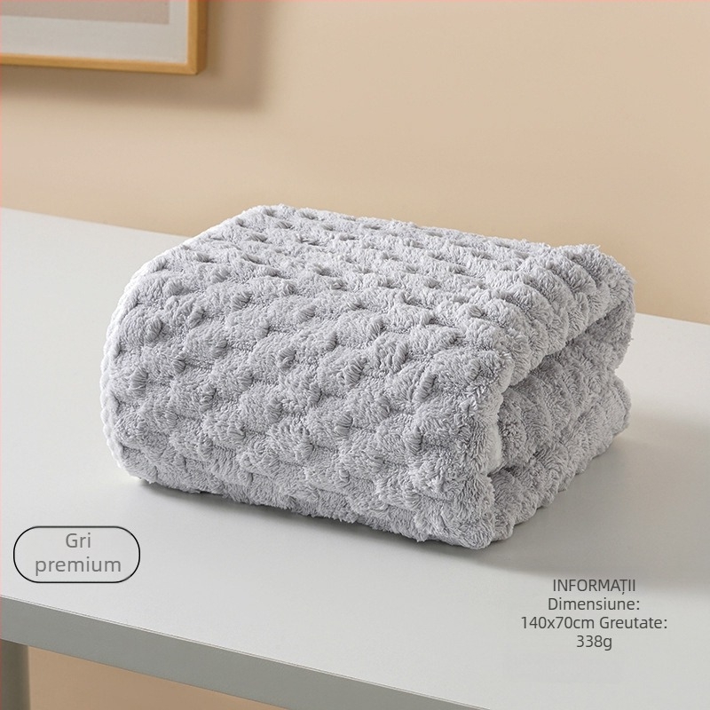 Prosop de baie pentru animale de companie – moale din fleece coral, ultra-absorbent, uscare rapidă, antibacterian și deodorant, moale și fără scame, pentru câini