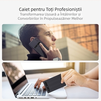 Pix înregistrare AI - sunet stereo, format MP3, carcasă din aliaj de aluminiu, alimentare USB, model note-1