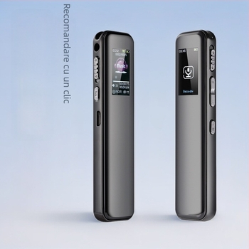 Înregistrator vocal X188, Eliminare zgomot HD profesională, Microfoane bidirecționale, MP3/WAV, Timp înregistrare 9999, USB 2.0