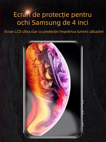 Player MP3 Bluetooth cu ecran tactil, suport card TF, USB 2.0, radio FM și înregistrare