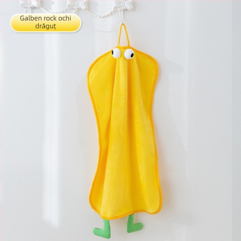 Prosop de baie pentru câini din fleece coral, absorbant, uscare rapidă, Zhongmu, model 2404SXMJ5045-ZM