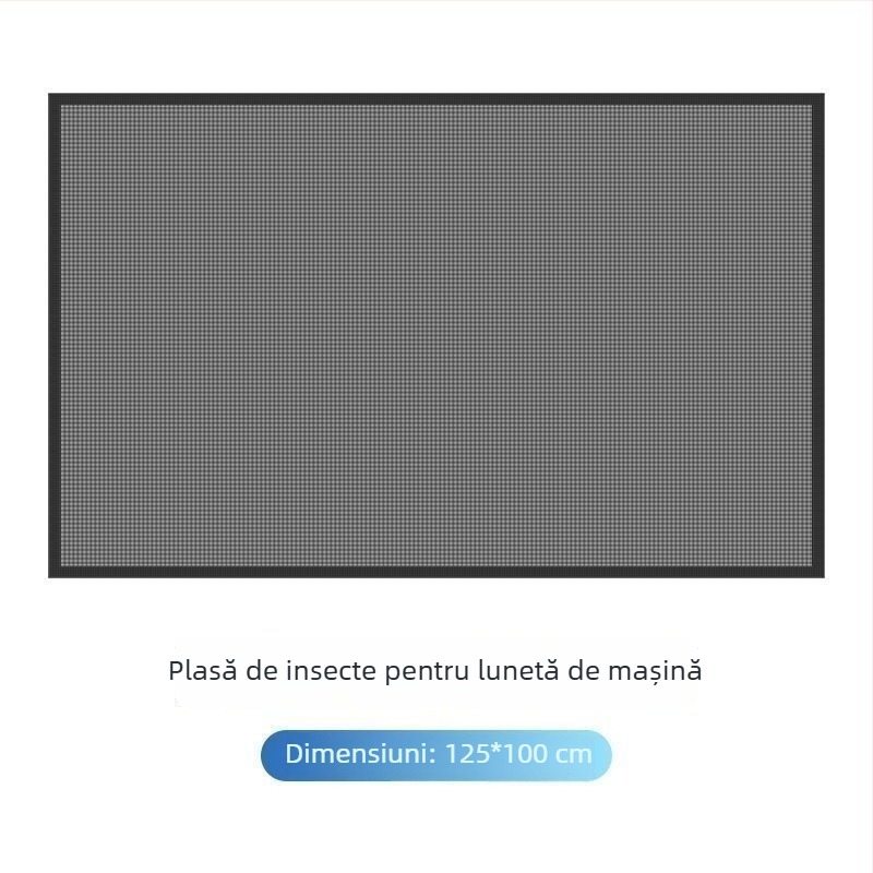 Plasă pentru plafonul panoramic al mașinii, poliester, universală, translucidă, de agățat