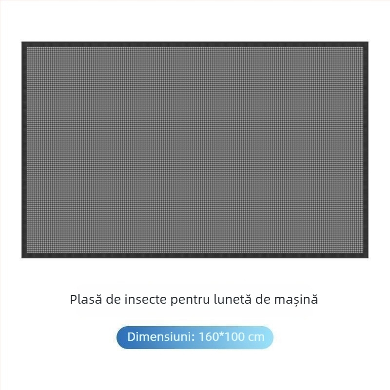 Plasă pentru plafonul panoramic al mașinii, poliester, universală, translucidă, de agățat