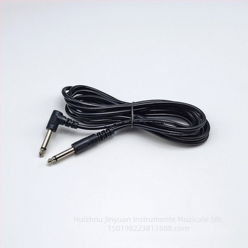 Cablu audio pentru instrumente muzicale, 3 m / 5 m, pentru chitară, bas, tastatură, tobe, erhu