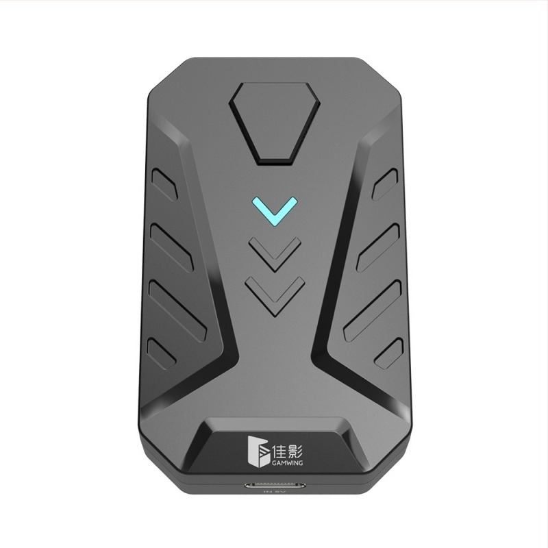 Mix Master convertor tastatură-mouse pentru console de jocuri, interfețe USB pentru tastatură și mouse, senzor optic 3200dpi, cablu de 1,4 m, design ergonomic cu iluminare de fundal